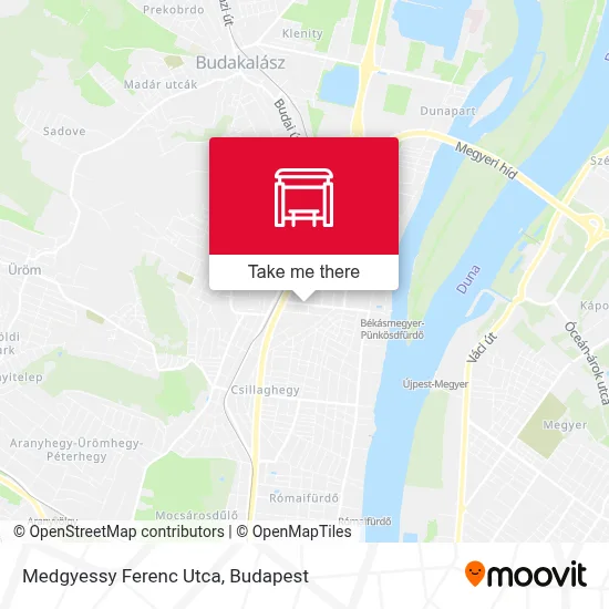Medgyessy Ferenc Utca map