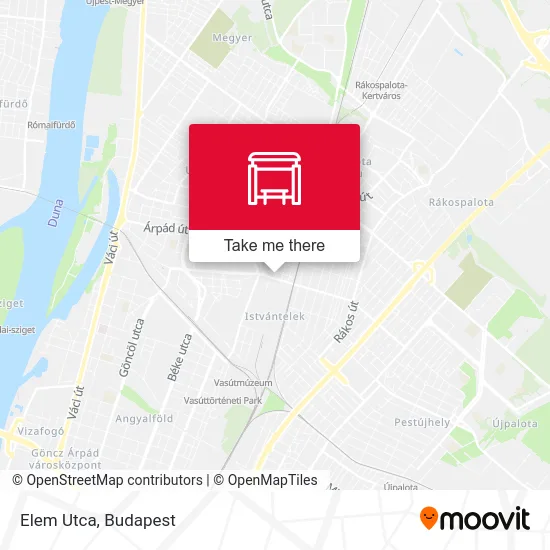 Elem Utca map