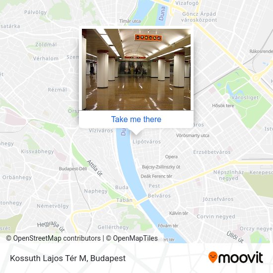 Kossuth Lajos Tér M map
