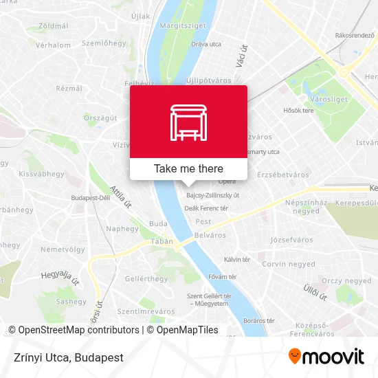 Zrínyi Utca map