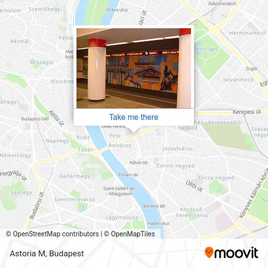 Astoria M map