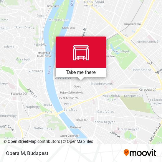 Opera M map