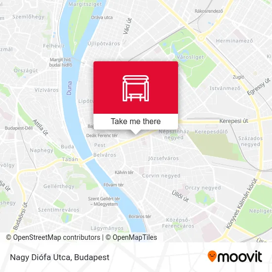 Nagy Diófa Utca map