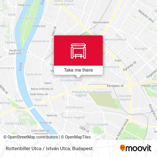 Rottenbiller Utca / István Utca map