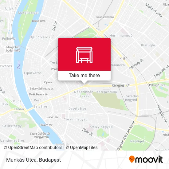 Munkás Utca map