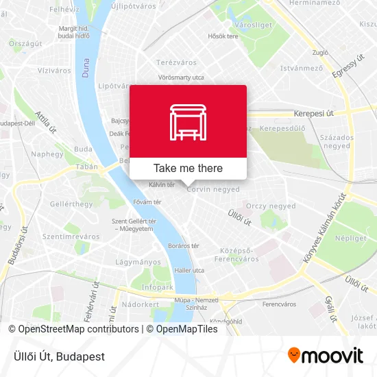 Üllői Út map