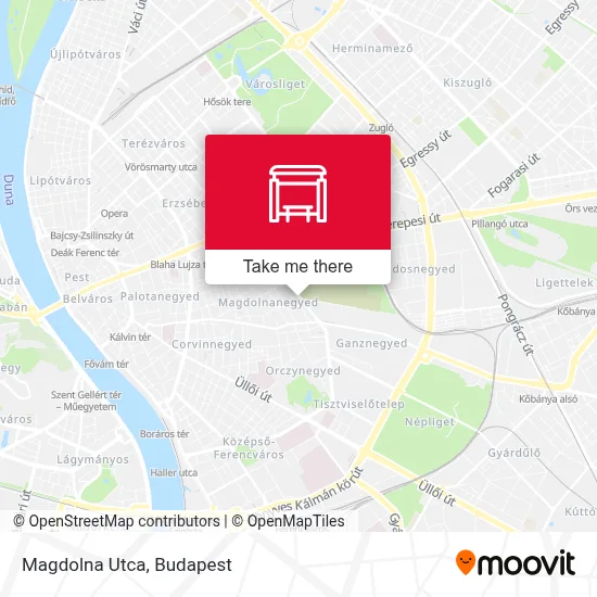 Magdolna Utca map
