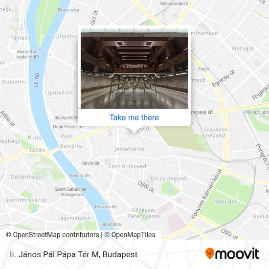 Ii. János Pál Pápa Tér M map