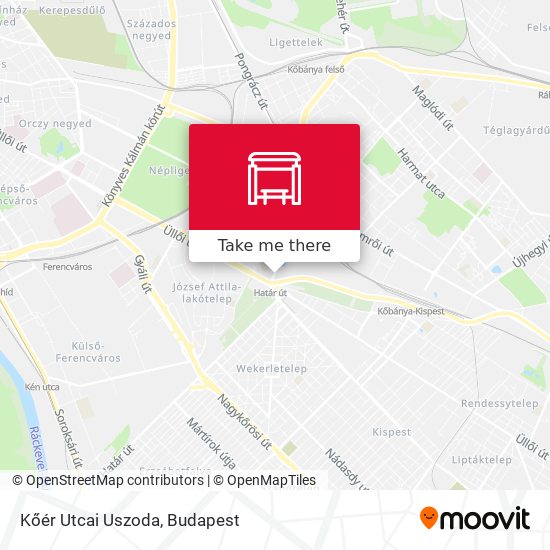 Kőér Utcai Uszoda map