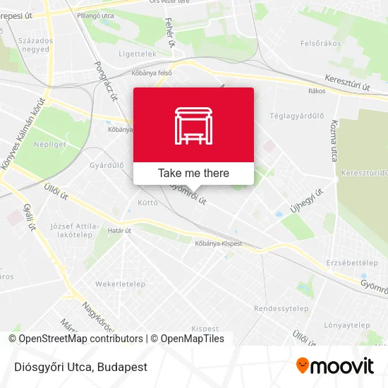 Diósgyőri Utca map
