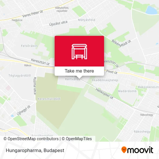 Hungaropharma map