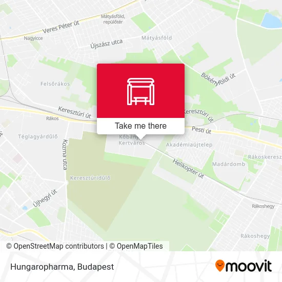 Hungaropharma map