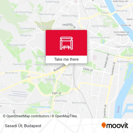 Sasadi Út map