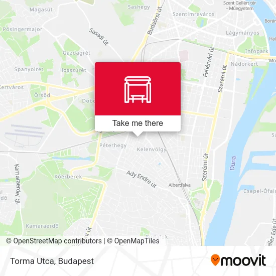 Torma Utca map