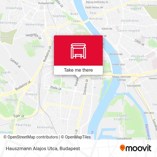 Hauszmann Alajos Utca map