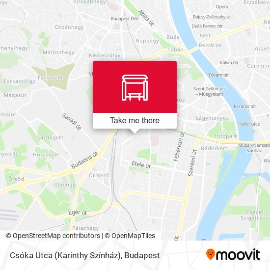 Csóka Utca (Karinthy Színház) map