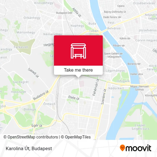Karolina Út map