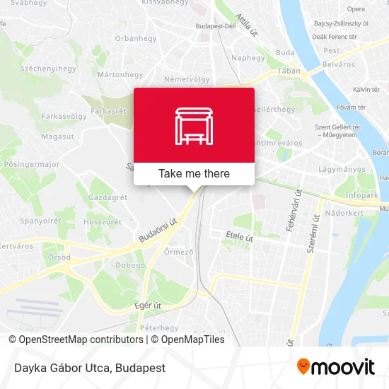 Dayka Gábor Utca map