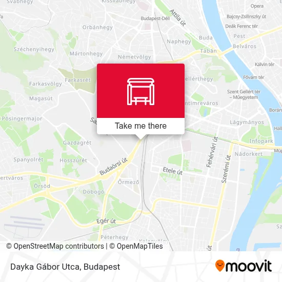 Dayka Gábor Utca map