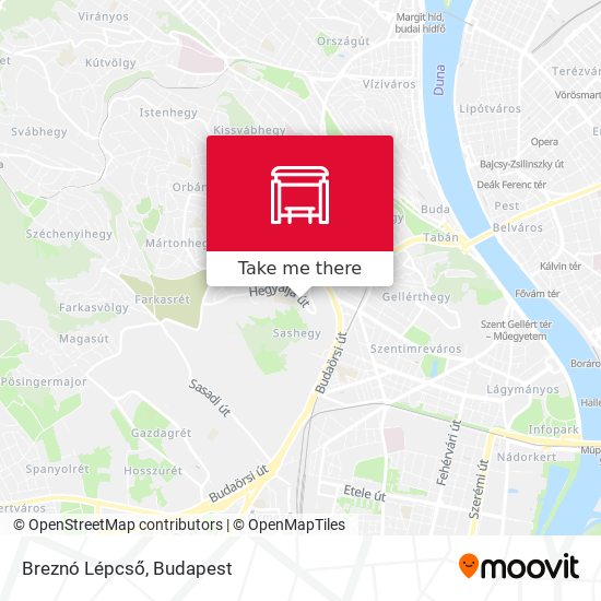 Breznó Lépcső map