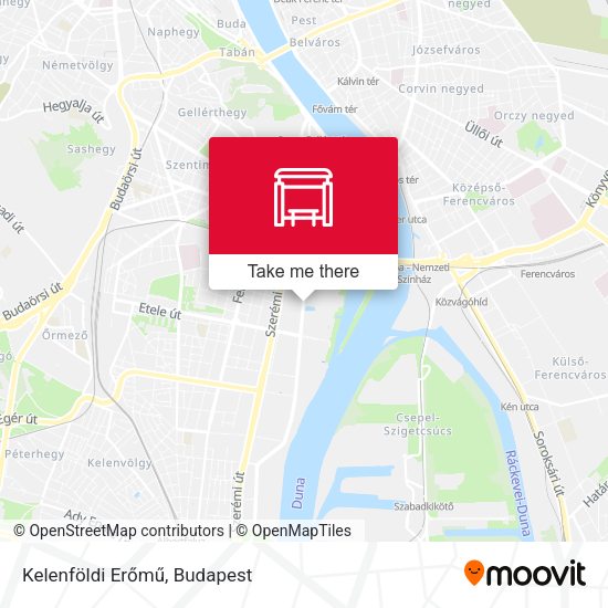 Kelenföldi Erőmű map