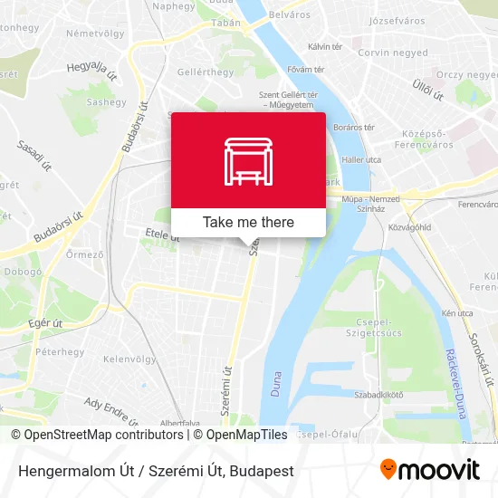 Hengermalom Út / Szerémi Út map