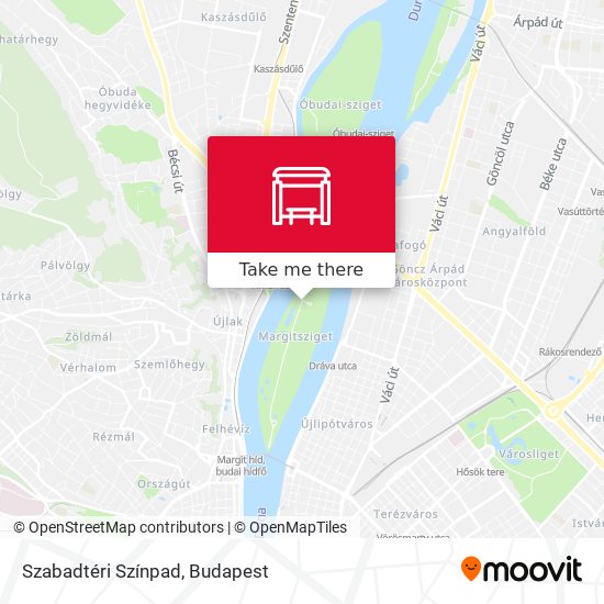 Szabadtéri Színpad map