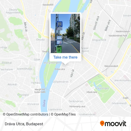 Dráva Utca map