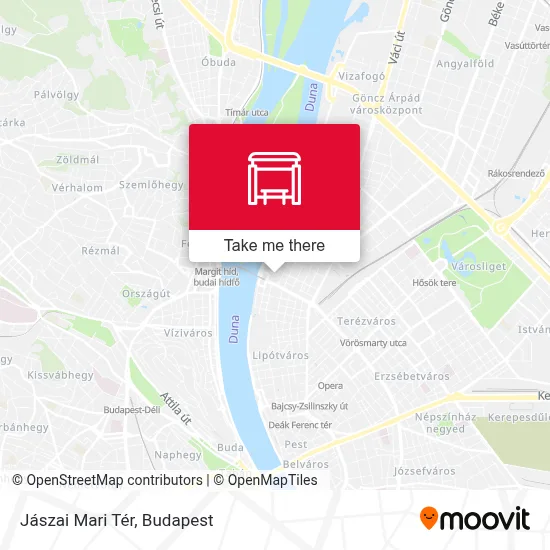 Jászai Mari Tér map