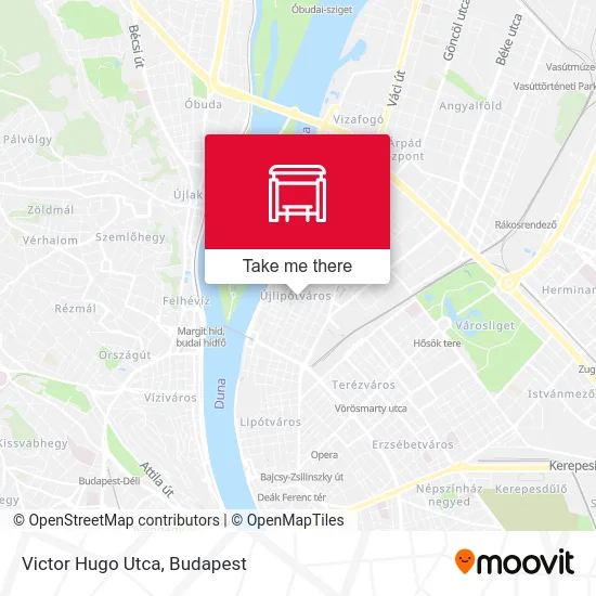 Victor Hugo Utca map