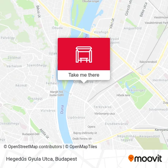 Hegedűs Gyula Utca map