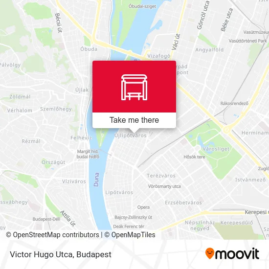 Victor Hugo Utca map
