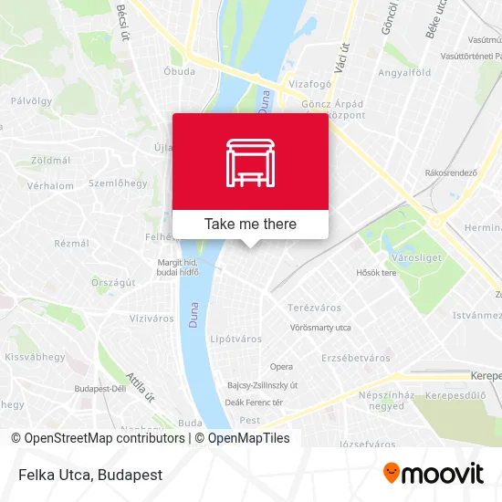 Felka Utca map