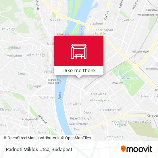 Radnóti Miklós Utca map