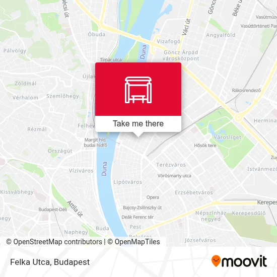 Felka Utca map