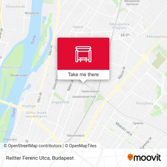 Reitter Ferenc Utca map