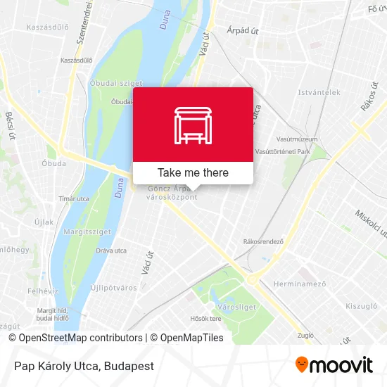 Pap Károly Utca map