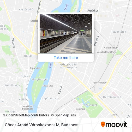 Göncz Árpád Városközpont M map