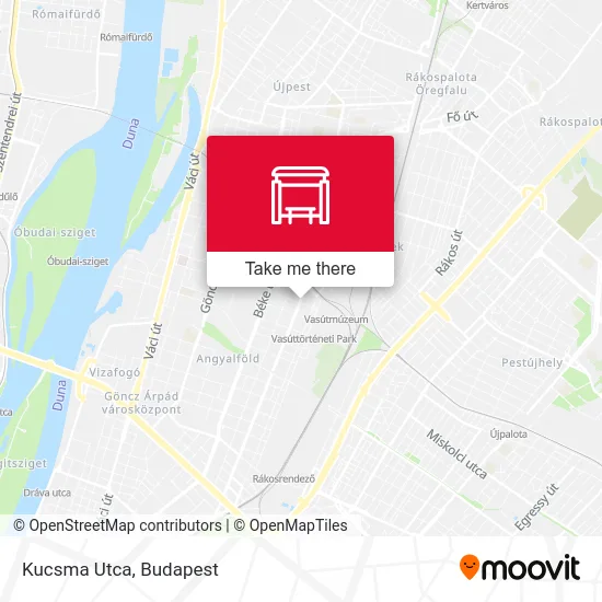 Kucsma Utca map