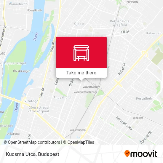 Kucsma Utca map