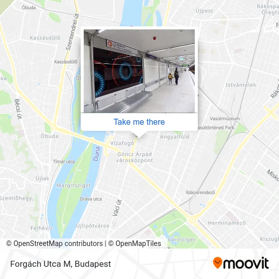 Forgách Utca M map