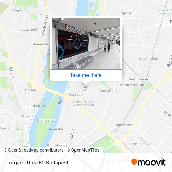 Forgách Utca M map