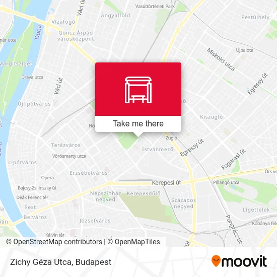 Zichy Géza Utca map