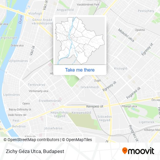 Zichy Géza Utca map
