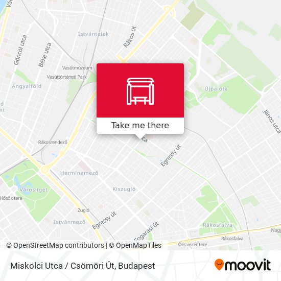Miskolci Utca / Csömöri Út map
