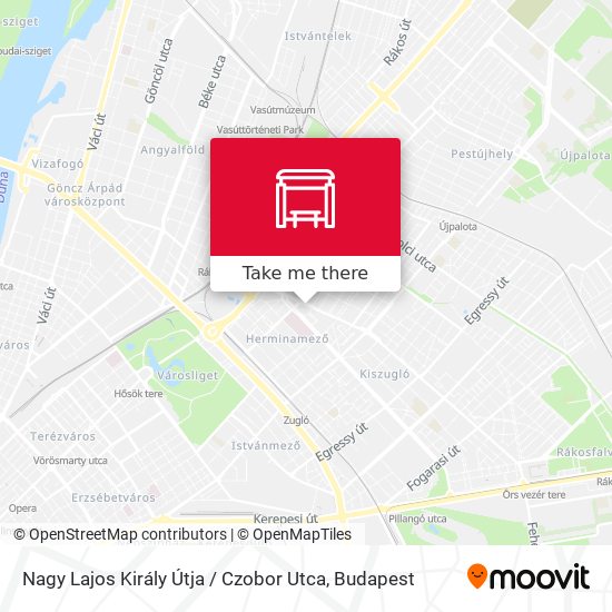 Nagy Lajos Király Útja / Czobor Utca map