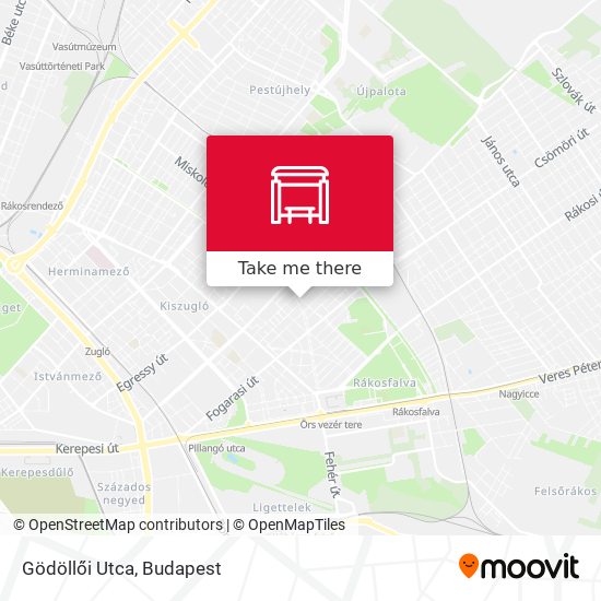 Gödöllői Utca map
