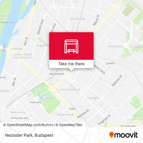 Nezsider Park map