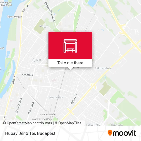 Hubay Jenő Tér map