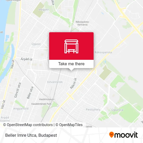 Beller Imre Utca map